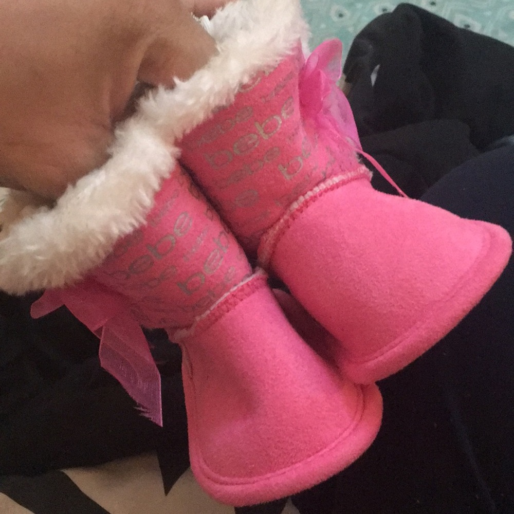 Pink Bebe boots